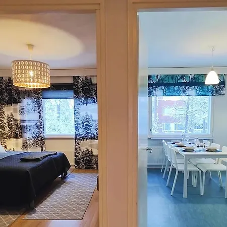 Spacious Apartment With Balcony And Free Wifi Rovaniemi Exterior photo